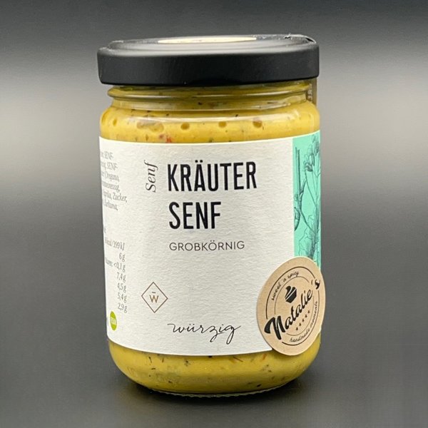 Kräuter Senf | grobkörnig