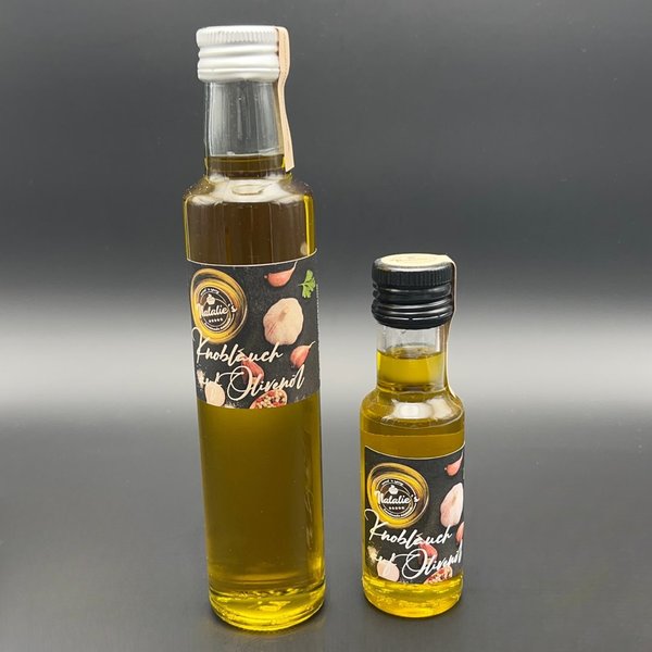Knoblauch auf Olivenöl | mit nativem Olivenöl extra