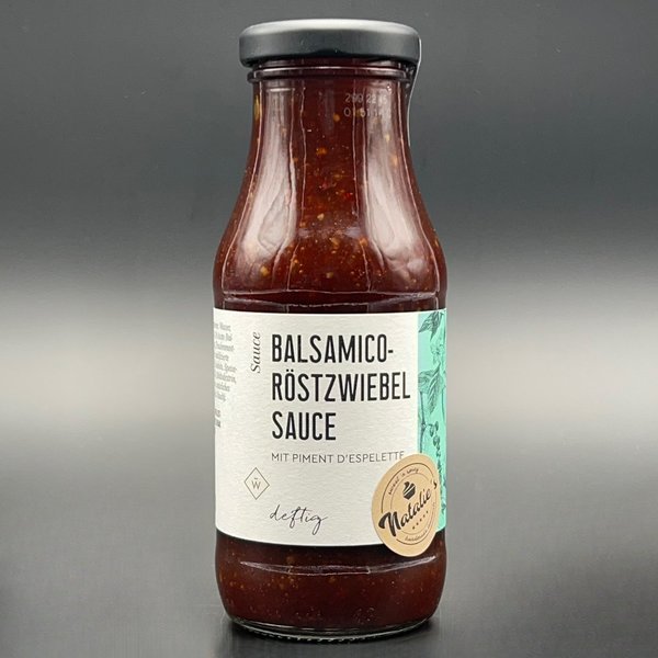 Balsamico Röstzwiebel Sauce | mit Piment d‘Espelette